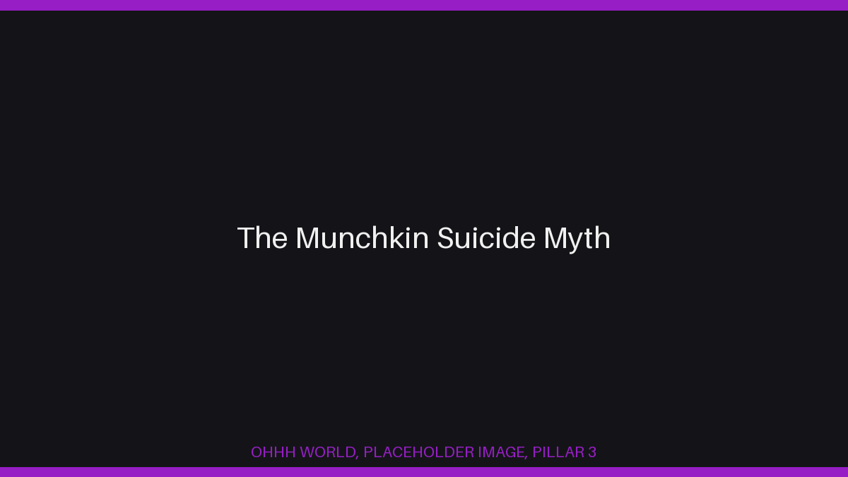 The Munchkin Suicide Myth